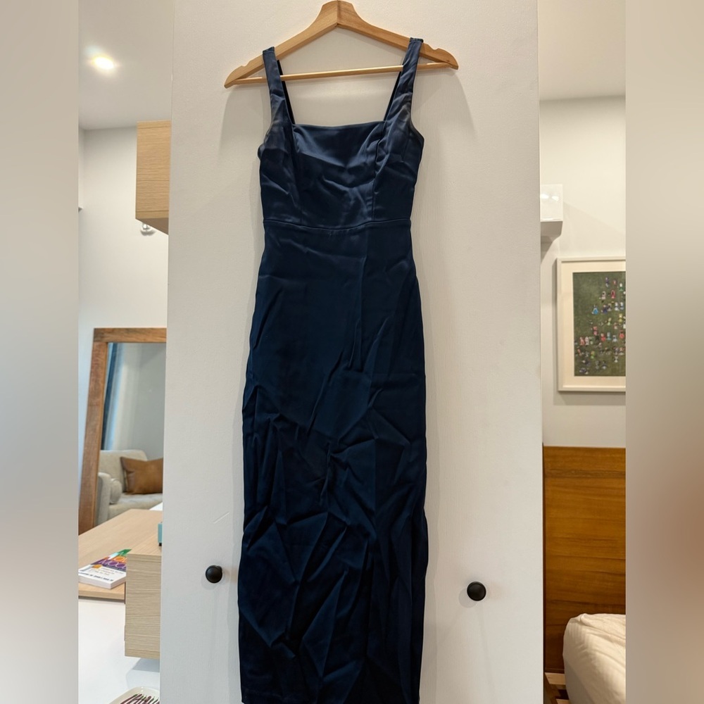 Abercrombie & Fitch Dark Blue Maxi Dress